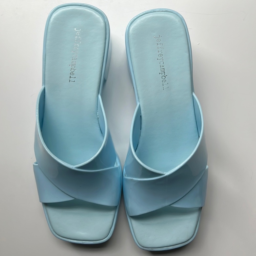 Jeffrey Campbell Bubblegum Jelly Sandals